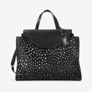 Kate Spade “Doe” Print calf hair Multi Pocket Shoulder/Crossbody Women's Bag
